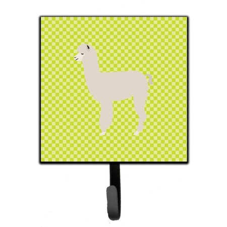 Carolines Treasures Alpaca Green Leash or Key Holder BB7745SH4